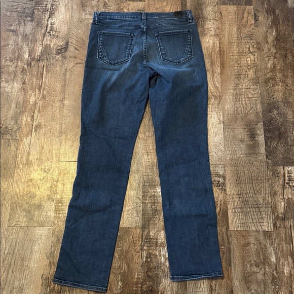 DKNY Women's SOHO Straight Leg Dark Blue Jeans size 10 - Picture 10 of 16